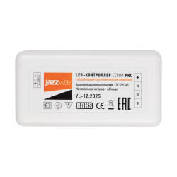 Контроллер PRC-4000RF RGB WH (белый)   12/24V 216/432Вт Jazzway