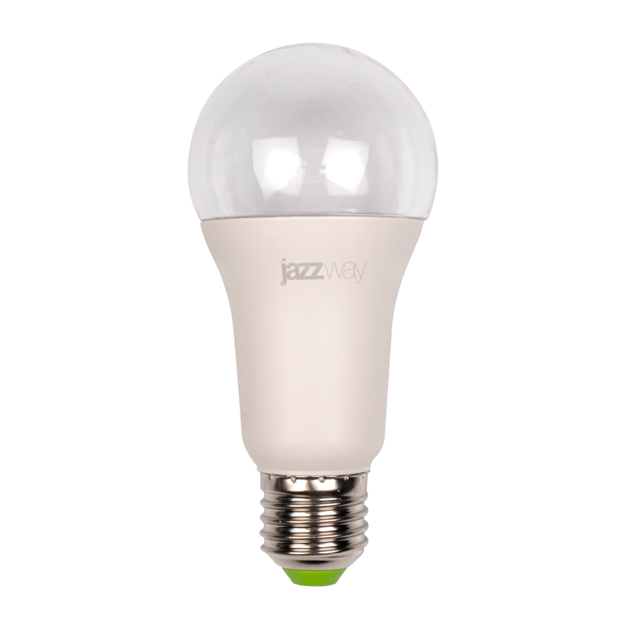 PPG A60 Agro 15w CLEAR E27 IP20  (для растений) Jazzway