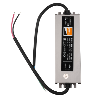Блок питания (драйвер) BSPS 12V5,00A= 60W IP67 5 л.гар. — вид 2