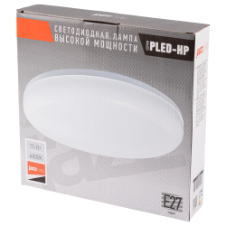 PLED-HP-UFO 55w 4000K E27 D230*78mm  Jazzway