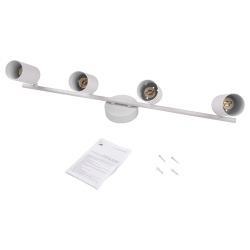 PCL 0404 4xGU10 WH 230V IP20 Jazzway