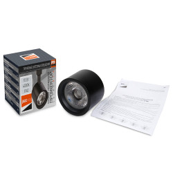PTR  0510 10w 4000K 24° BL (чёрный) IP40 Jazzway