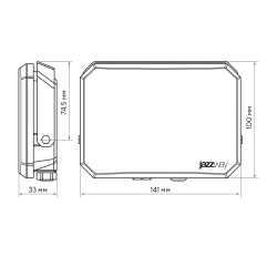 PFL-SA  50W OPAL 6500K IP65 Jazzway