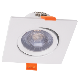 PSP-S   9044 7W White 3000K 38° квадр/поворот IP40 Jazzway