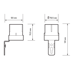 PMS PR 602 5000Вт WH IP44 Jazzway