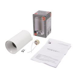 PDL-R 14080 GU10 WH/WH (белый/белый) 230V IP20 Jazzway
