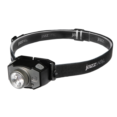 Фонарь Налобный JAZZway AccuH1-L5WZ-bk (черно-сер.)