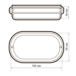 PBH - PC7-OA  18W 4000K WHITE IP65  Jazzway