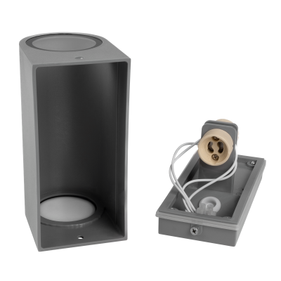 Светильник архитектурный под лампу PDL-R 72150 GU10-2 GR 230V IP65 — вид 3