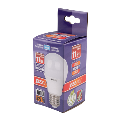 Лампа светодиодная Спец. PLED-A60 11W E27 5000K 1000Lm 90-260V — вид 3