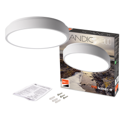 PPB Sсandic-R 24w 4000K WH IP20 D300*50 Jazzway