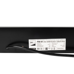 PSO-01  24w 4000K BLACK 1200x 50 IP40 Jazzway
