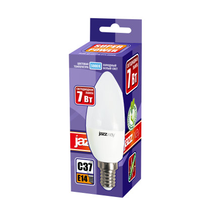 Лампа светодиодная PLED- SP C37 7w E14 5000K  230/50 — вид 2
