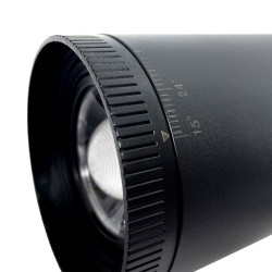 PTR  0728 ZOOM 28w 3000K 15-60° BL (чёрный) IP40 Jazzway
