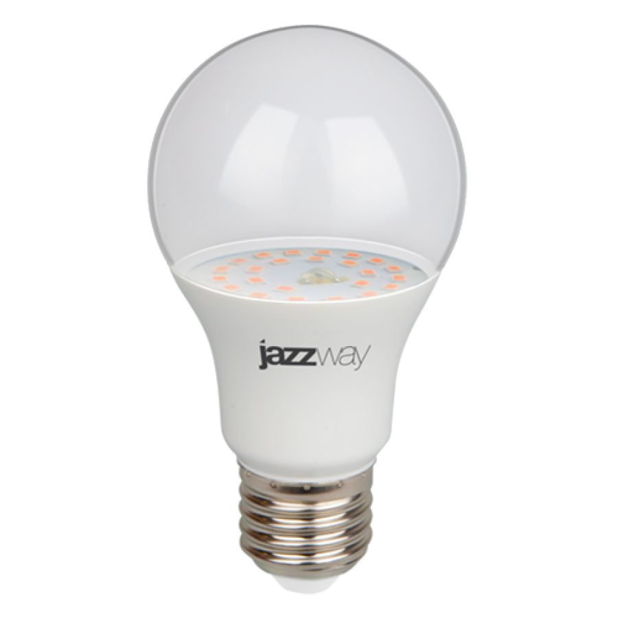 PPG A60 Agro  9w CLEAR E27 IP20 ( для растений) Jazzway