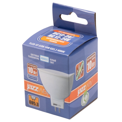 Лампа светодиодная PLED- SP JCDR 10w 4000K GU5.3  12-24V (низковольтная) — вид 4