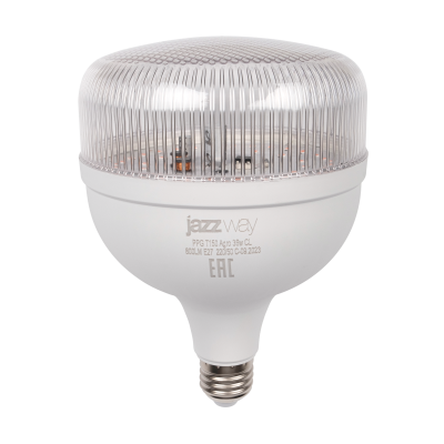 Лампа светодиодная PPG T150 Agro 36w CL E27 (для растений) — вид 3