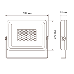 PFL -SC- 100w  6500K IP65 Jazzway