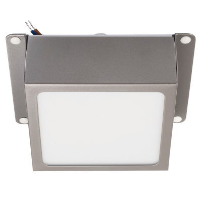 Светильник светодиодный ДВО PPL 089/G OPAL 9W 4000K GREY IP40 
