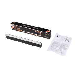 MTR16  1018 18w 3000K frost 90° BL (чёрный) IP20 Jazzway 