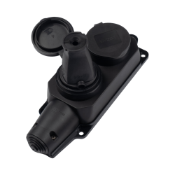 PRC-122-BL 16A 220V IP44 каучук Jazzway