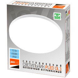 PLED DL3 12w 6500K WH IP40 Jazzway