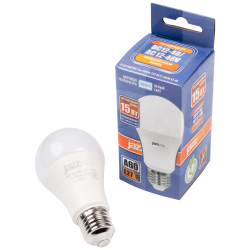 PLED-A60 МО 15w 4000K E27 DC12-48V/AC12-48V (низковольтная) Jazzway