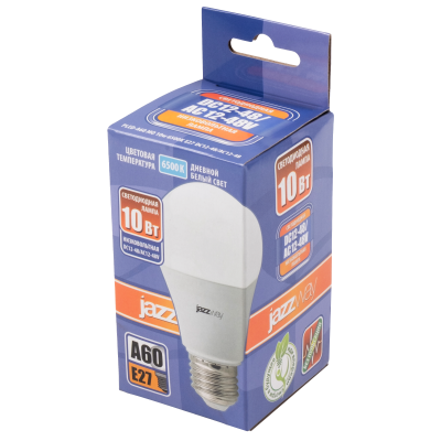 Лампа светодиодная PLED-A60 МО 10w 6500K E27 DC12-48V/AC12-48V (низковольтная) — вид 2