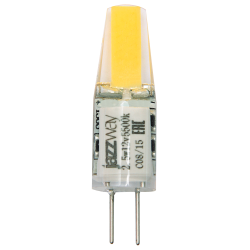 PLED-G4 COB  3w 240Lm 3000K 220В (силикон d10*38мм)  Jazzway