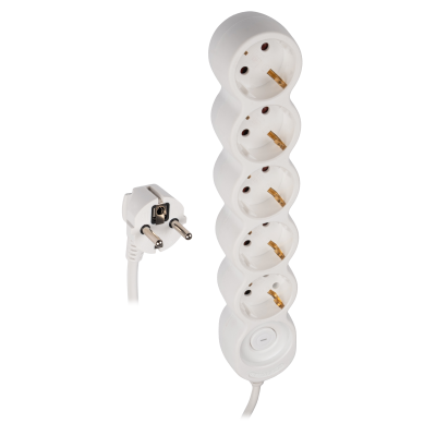 Удлинитель JAZZway EX-05GS-150 (5 x 1,5) заземл., выкл. — вид 2
