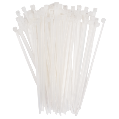 Кабельная стяжка PCT 2,5x100-100WH PA6.6 Jazzway (100 шт/уп) — вид 3