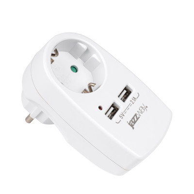 Адаптер JAZZway AD-1GU USB, заземл. — вид 3