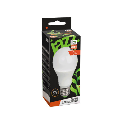 Лампа светодиодная PPG A60 Agro 9w FROST E27 IP20 (для растений) — вид 3
