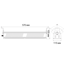 PPI- 01 100w 5000K IP65 Jazzway