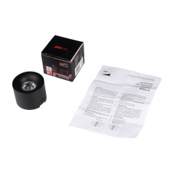 MTR16  3208  8w 3000K 25° BL (чёрный) IP20 Jazzway 