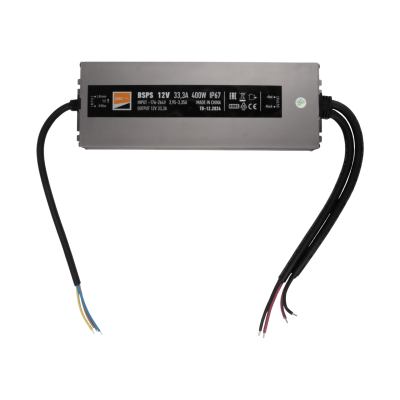 Блок питания (драйвер) BSPS 12V33,30A=400W IP67 5 л.гар. — вид 2
