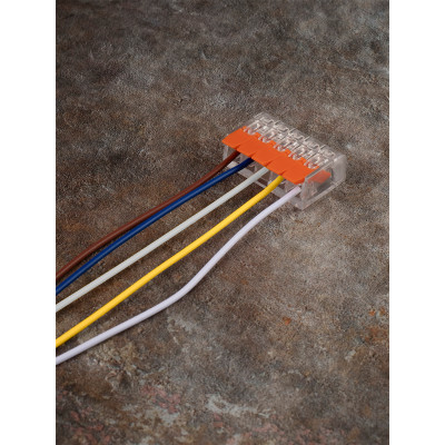 Клемма монтажная СМК PTC-5P 221-415 450V 32A 0,14-4.0mm2 /50 шт./ — вид 5