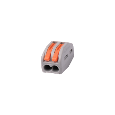 Клемма монтажная СМК PTC-2P 222-412 BL/10 450V 32A 0,08-2,5(4.0)mm2 / 10шт. /
