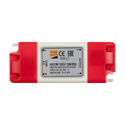 PPS CVP 12012 12V1.00A=12w  IP20  пластик Jazzway