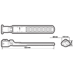 PSL 09 100W 5000K GR IP65 Jazzway