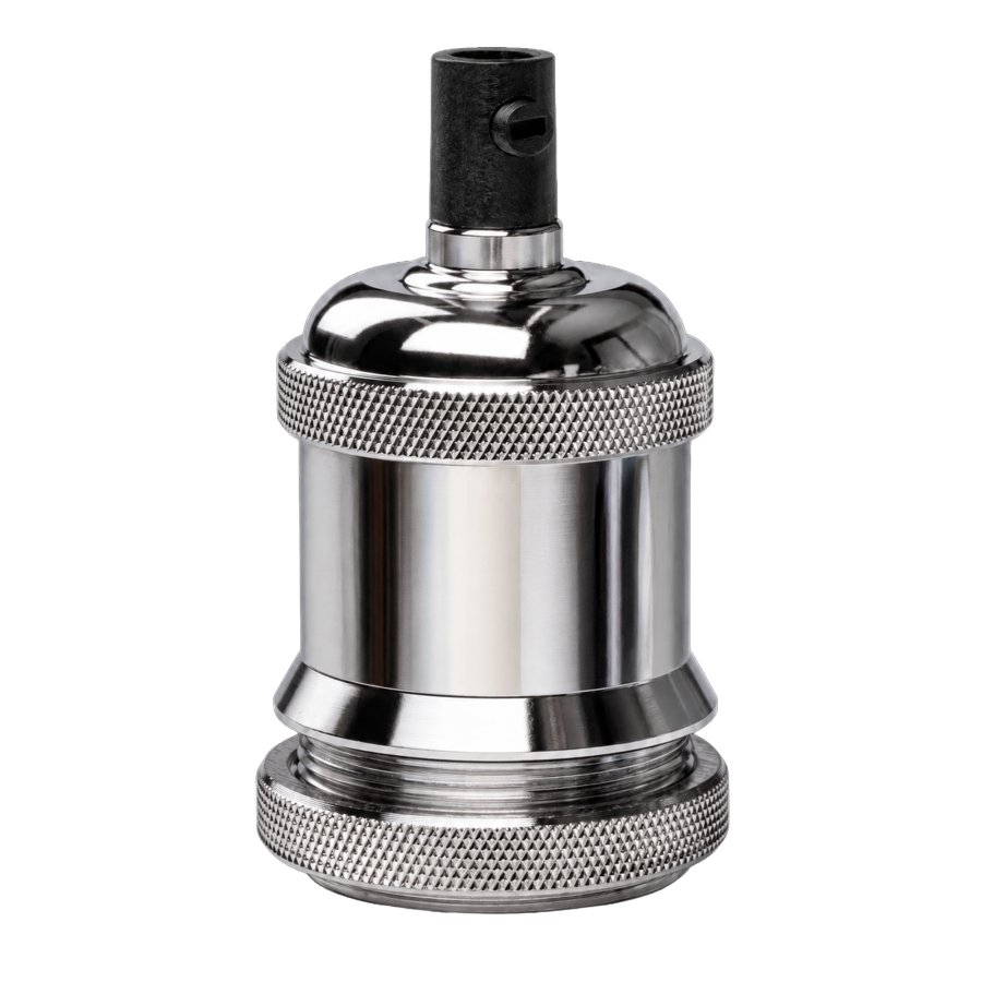 RETRO патрон с проводом PLC 01 E27 230V/1M Electrosilvering Jazzway