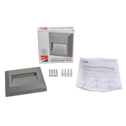 PST/W S124124 2w 4000K GREY IP65 Jazzway