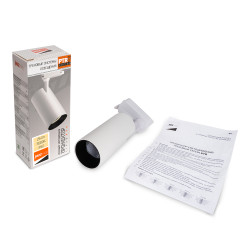 PTR  0725 25w 3000K 24° WH (белый) IP40 Jazzway