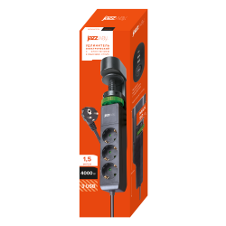 JAZZway ETD-03U-150-gy (3 x 1,5) заземл., выкл.