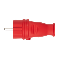 PRC-231-Red 16А 220V IP44 каучук красная Jazzway 