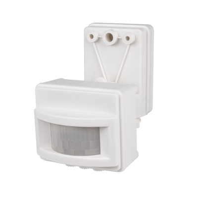 Датчик движения PMS-IR 017 1200Вт 120° 2-12м WH IP44 Jazzwa