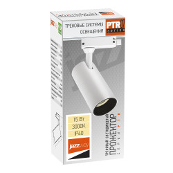 PTR  0715 15w 3000K 24° WH (белый) IP40 Jazzway