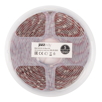 Лента светодиодная PLS 5050/30-12V Blue IP65 (5м)