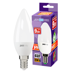 PLED- SP C37  9w E14 5000K-E  Jazzway