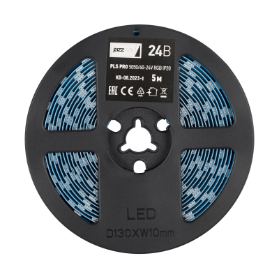 Лента светодиодная PLS PRO 5050/60-24V RGB IP20 5m